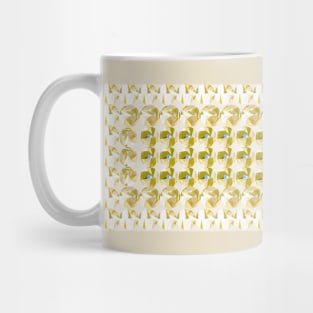 Gold Rhinestone Mug